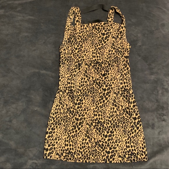 Cheetah print mini dress for Juniors - Picture 1 of 4